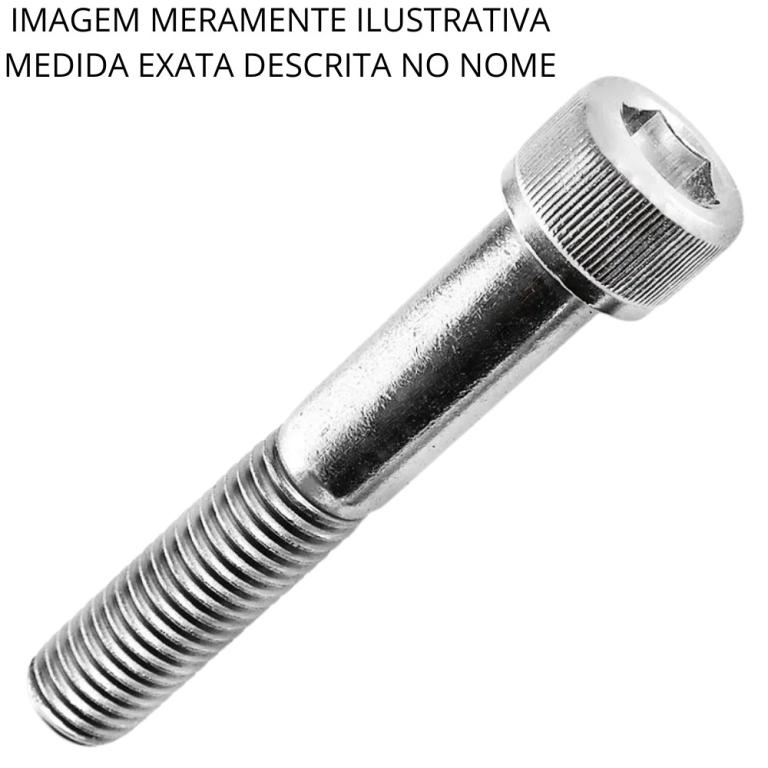 PARAFUSO INOX ALLEN A2 MA 03X06
