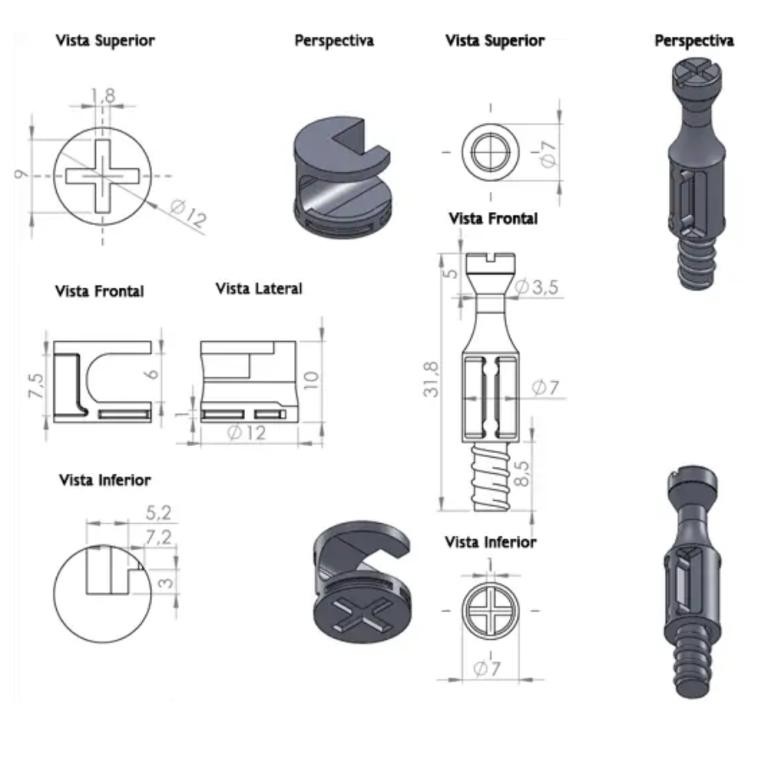 Girofix 12X10 Zincado 006.035.019