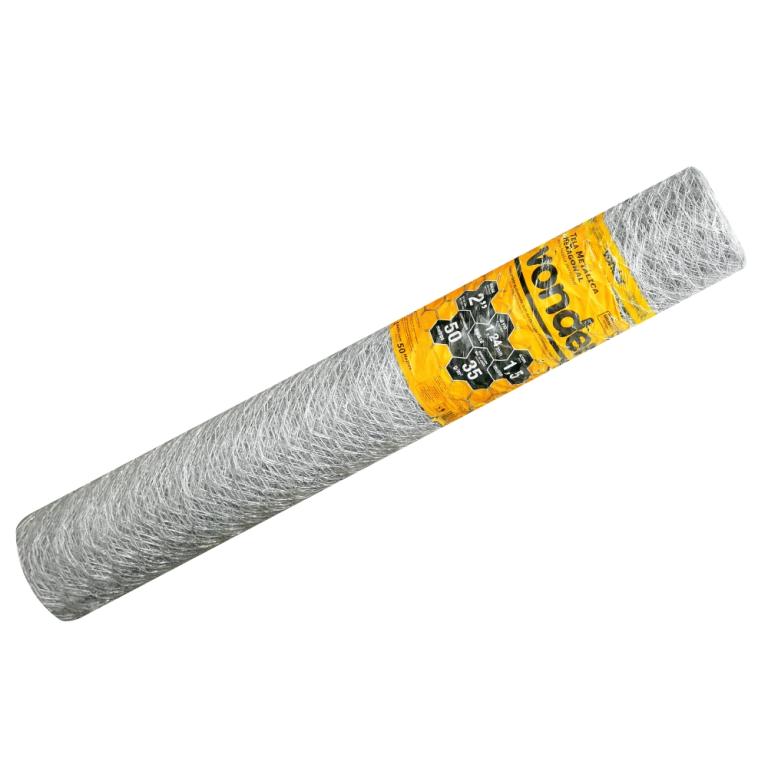 Tela Hexag Galinheiro 1,5X50M 8068218150 Vonder