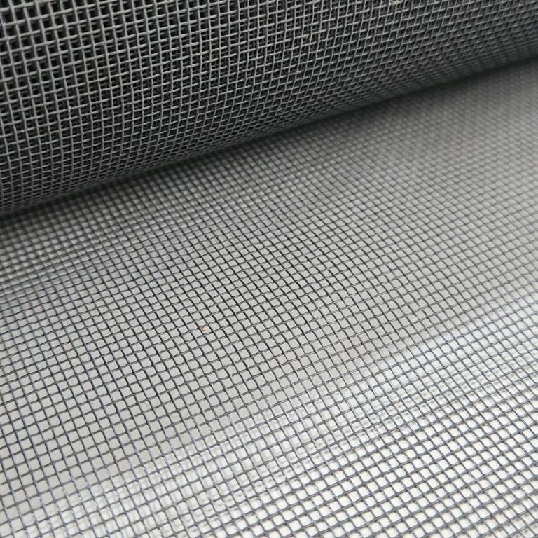 Tela Mosquiteiro Cinza 1,07 Fibra De Vidro Anti Chama