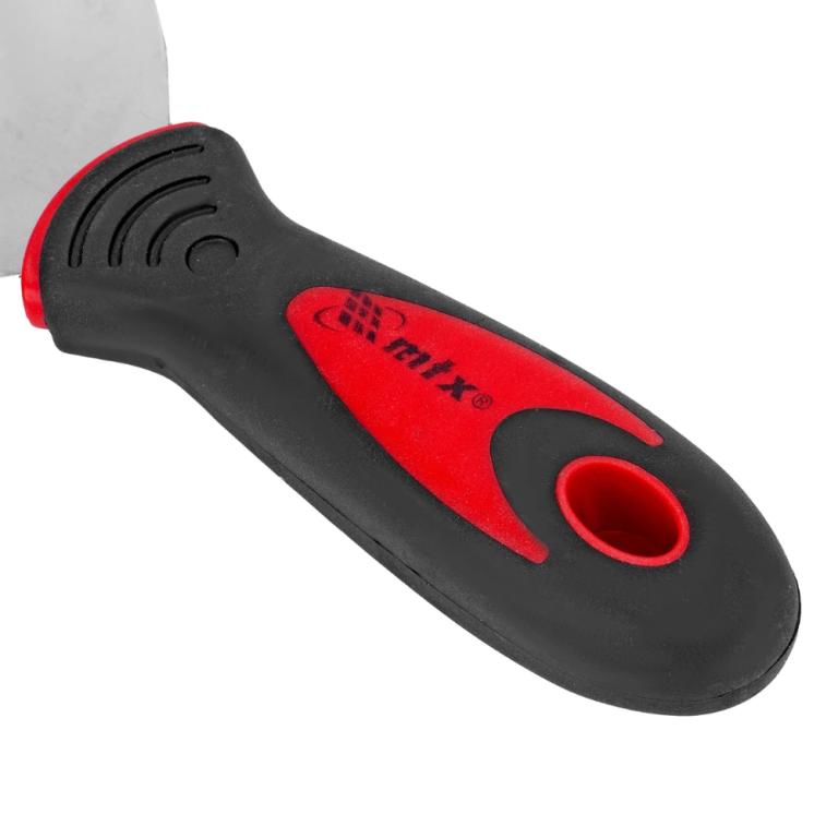 Espatula Inox 125Mm Betumadeira Cabo Dupla Injeção Mtx