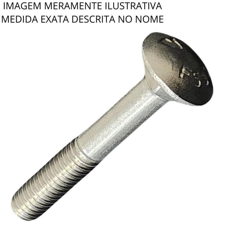 Parafuso Inox Frances Ma 6 X 100