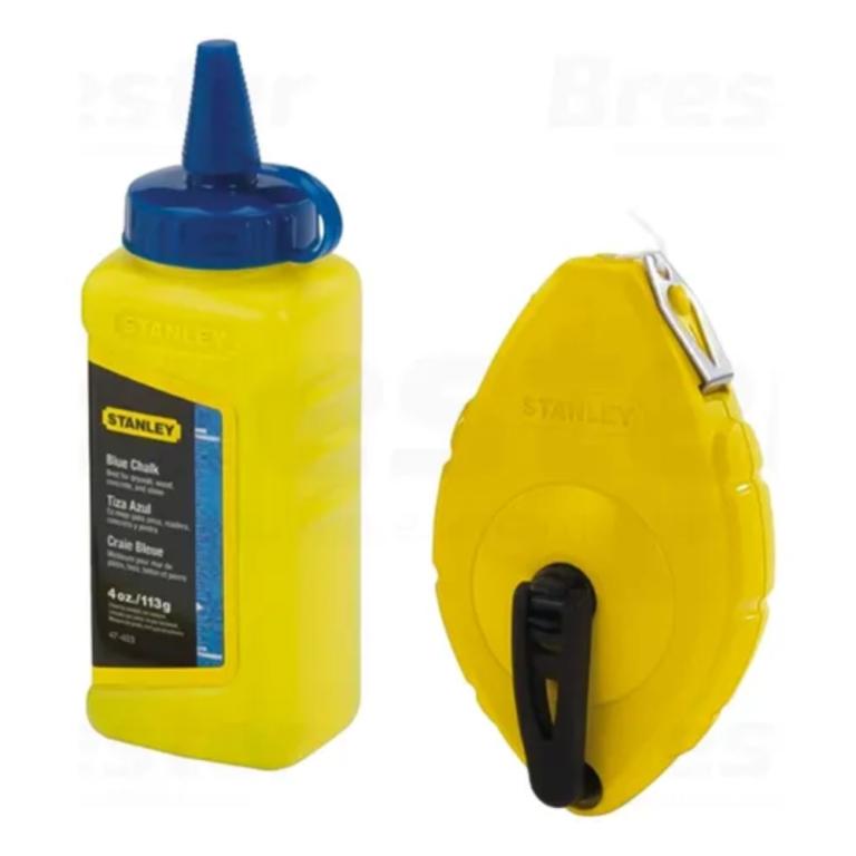 Kit Giz Linha Pedreiro Gesseiro 30Mt Stanley