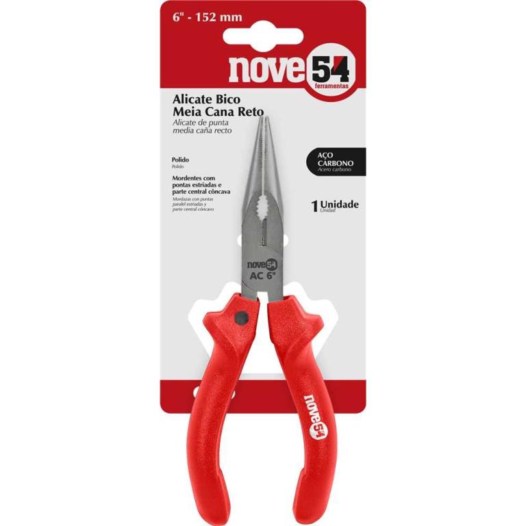 Alicate Bico Meia Cana Reto 6 1000V 954