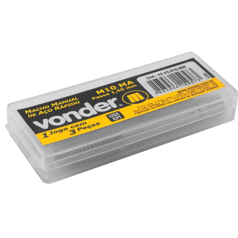 Macho Ma 10Mm X 1,50 Ar Jg 3 Pc Vonder