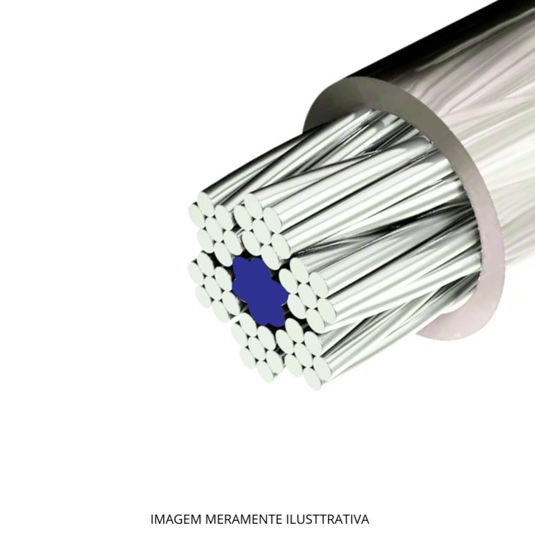 Cabo Aço Alma De Fibra Galv 1,6-1/16 6X7 Plastificado