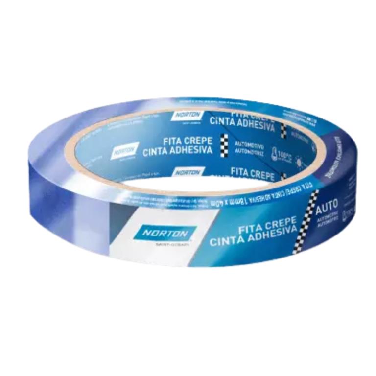 Fita Crepe Azul 18Mmx40M Automotiva Norton
