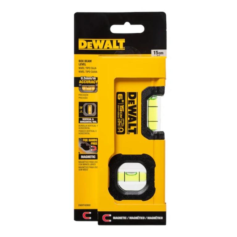 Nivel De Aluminio 6 15Cm Dwht42802 Dewalt