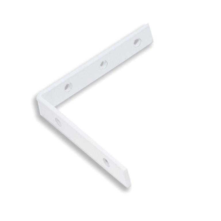 Suporte Cortina 6Cm X 8Cm Cantoneira Branco