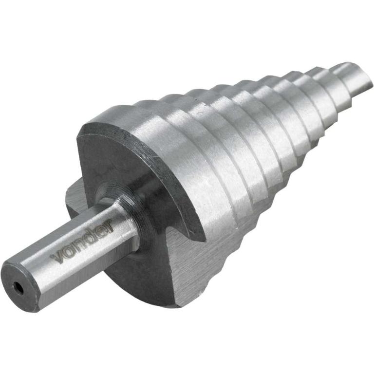 Broca Aço Rápido Escalonada 9Mm A 36Mm Vonder