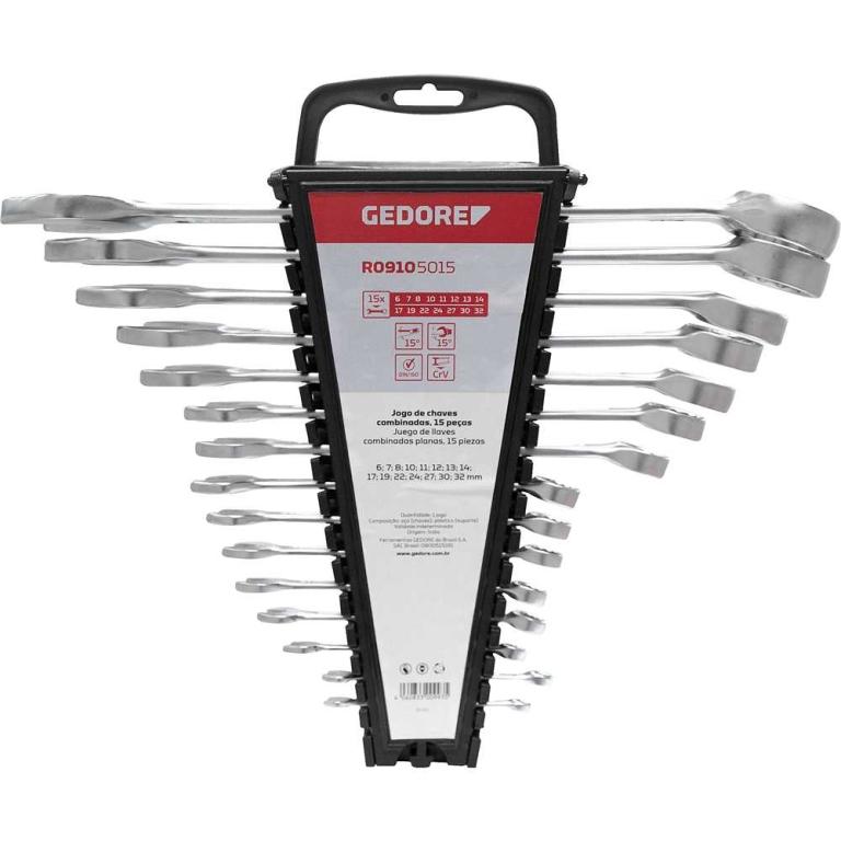 Chave Combinada 6X 32 Jg 15 Pç Gedore Red