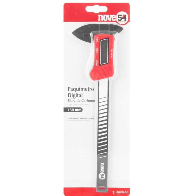 Paquimetro Digital Fibra 150Mm Nove54