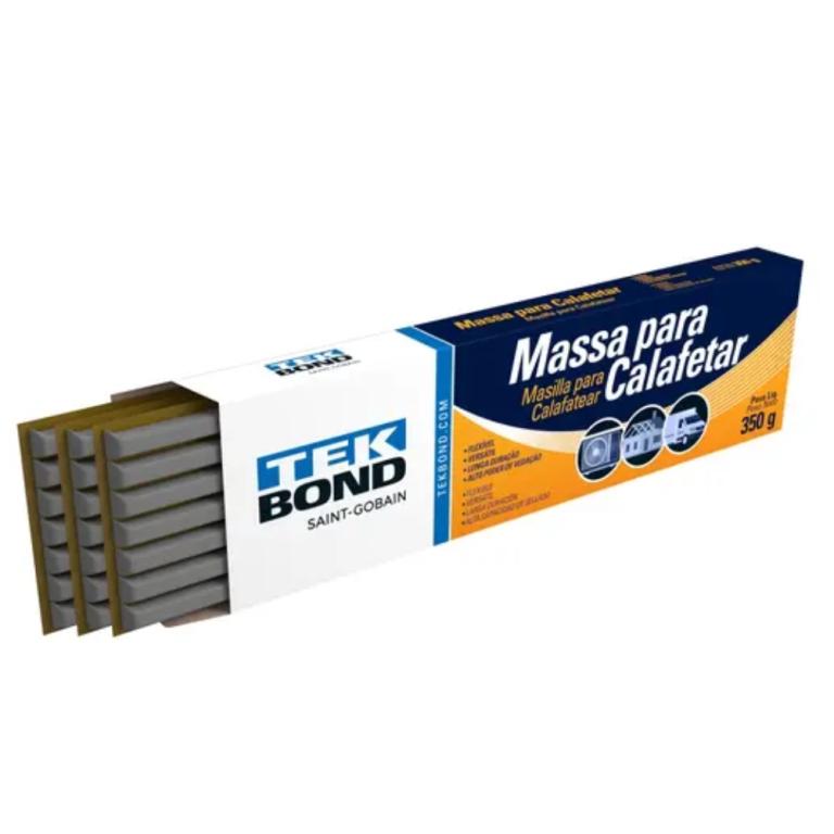 Massa De Calafetar 350G Caixa Tek Bond