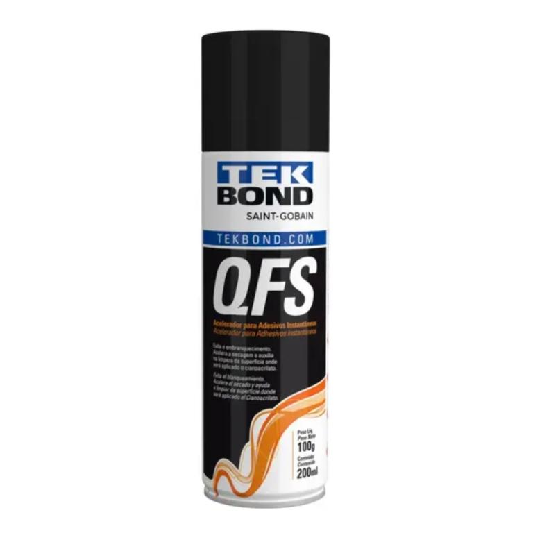 Acelerador Qfs Aerossol 200Ml Tekbond