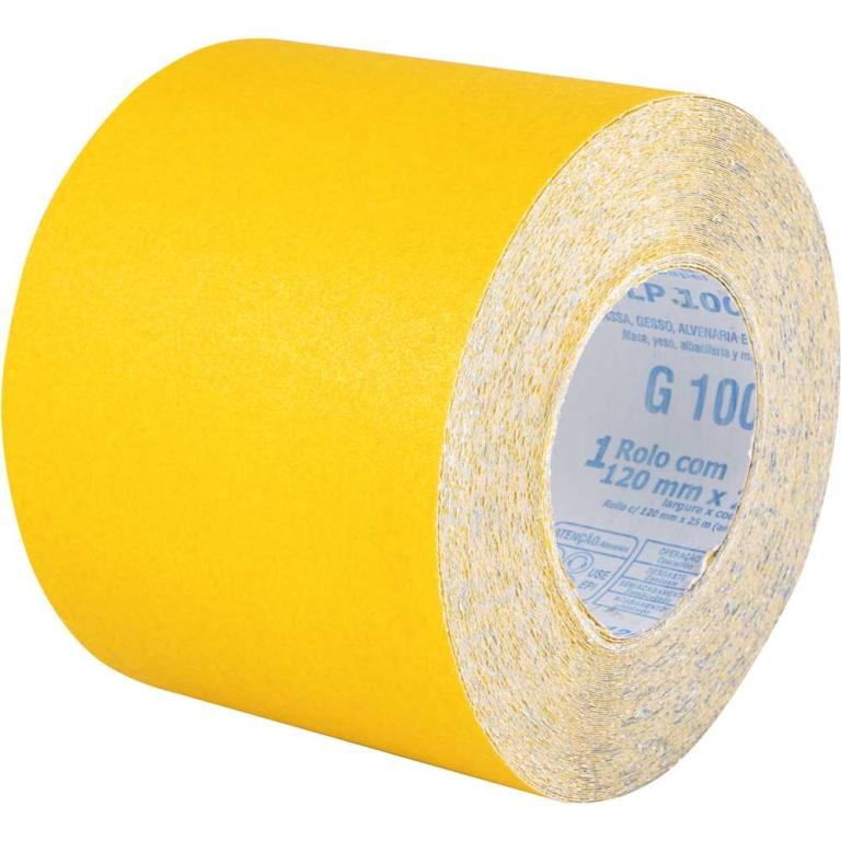 Lixa Papel Lp100 Rl120Mmx25M G100 Vonder