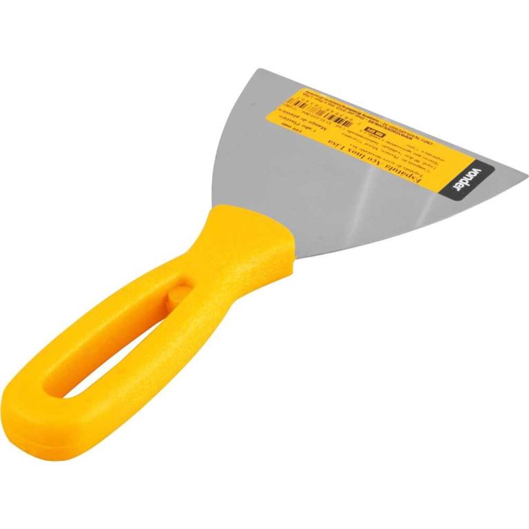 Espatula Inox 10Cm Cabo Plastico 4 Vonder
