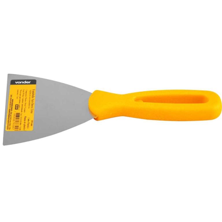 Espatula Inox 10Cm Cabo Plastico 4 Vonder