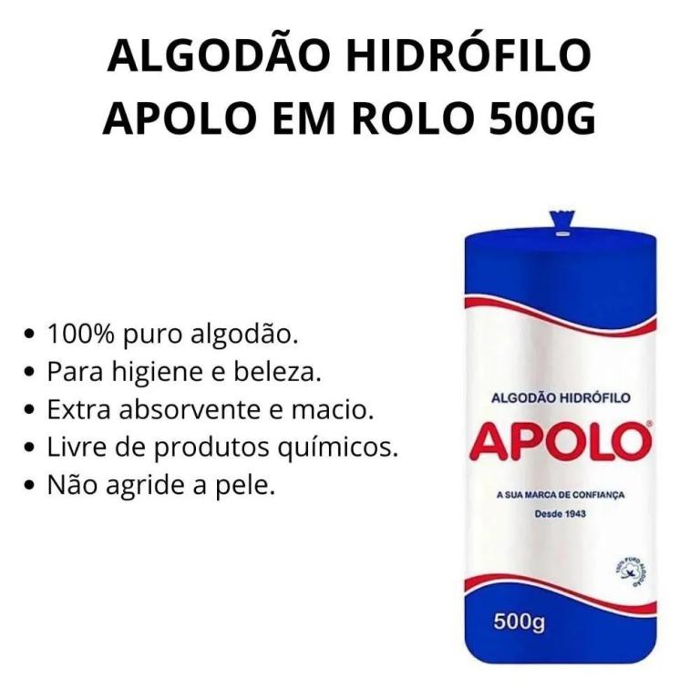 Algodão Apolo 500gr