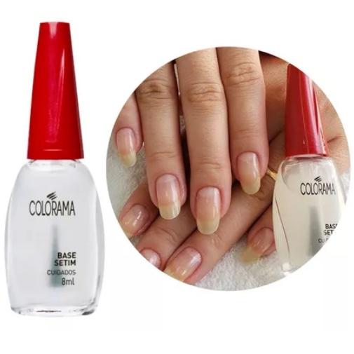 Esmalte Colorama Base Tratamento Setim 8ml