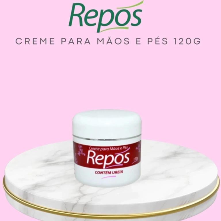 Repos Creme De Ureia Maos E Pés 120gr