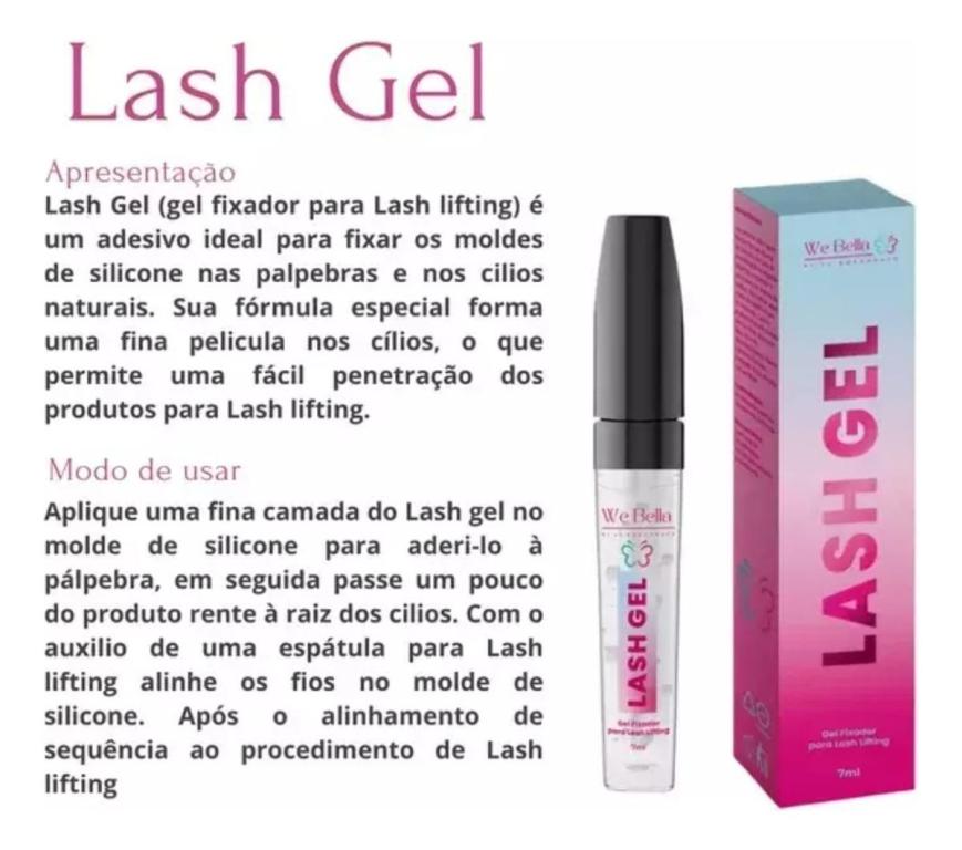 We Bella Lash Gel - Fixador 7ml