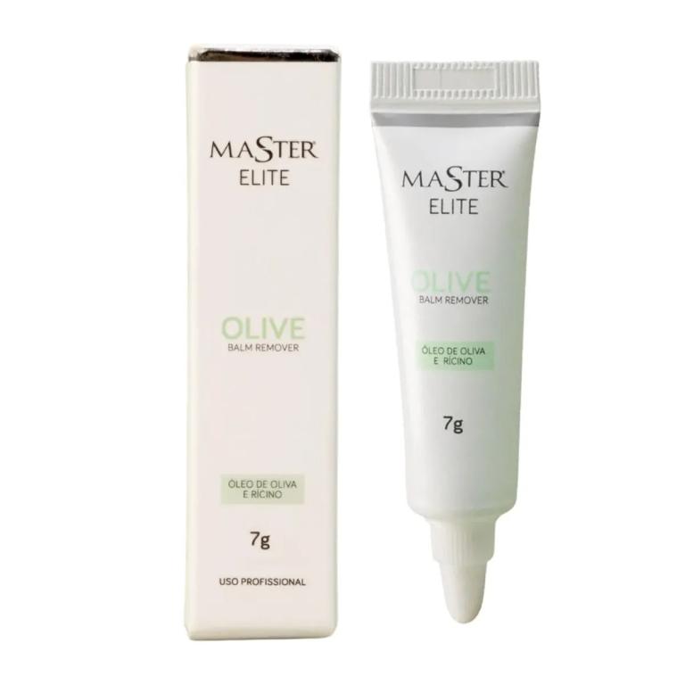 Removedor De Cílios Master Elite Olive Balm 7gr