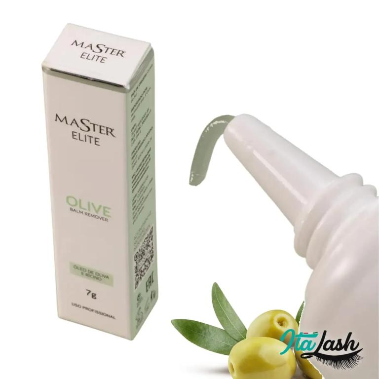 Removedor De Cílios Master Elite Olive Balm 7gr