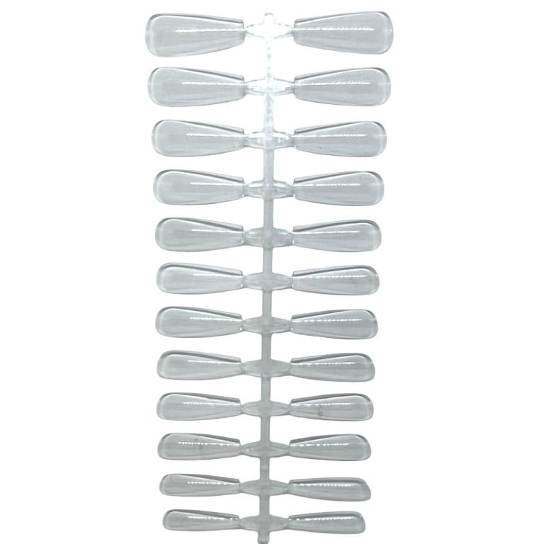 Unha Soft Gel Postiça Bailarina Transparente - 240 Unidades