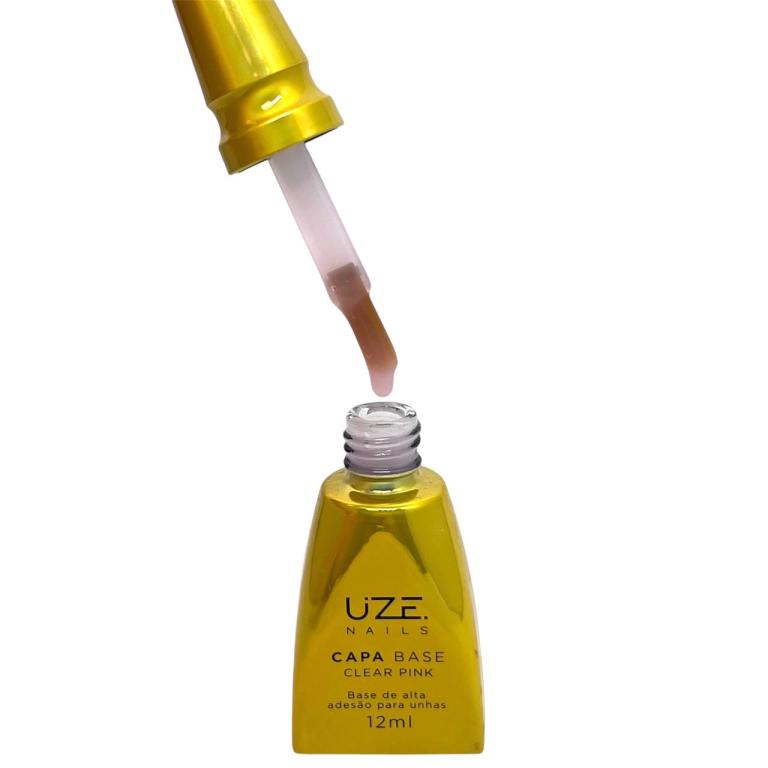 Uze Nails Capa Base Clear Pink 12ml