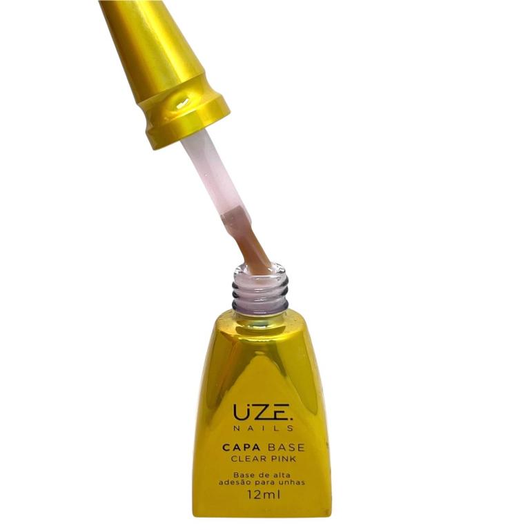 Uze Nails Capa Base Clear Pink 12ml