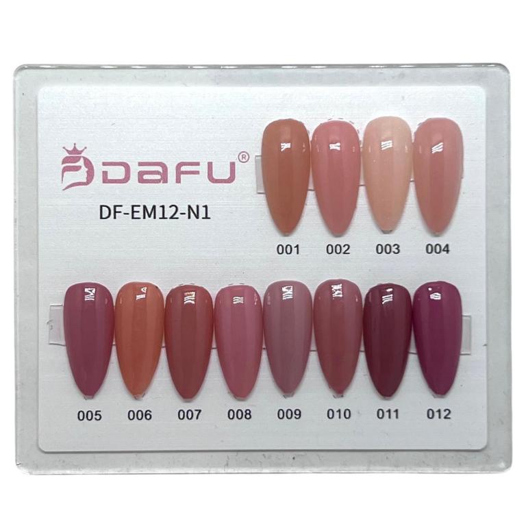 Esmalte Em Gel Dafu 12 Cores - Nude EM12-N1