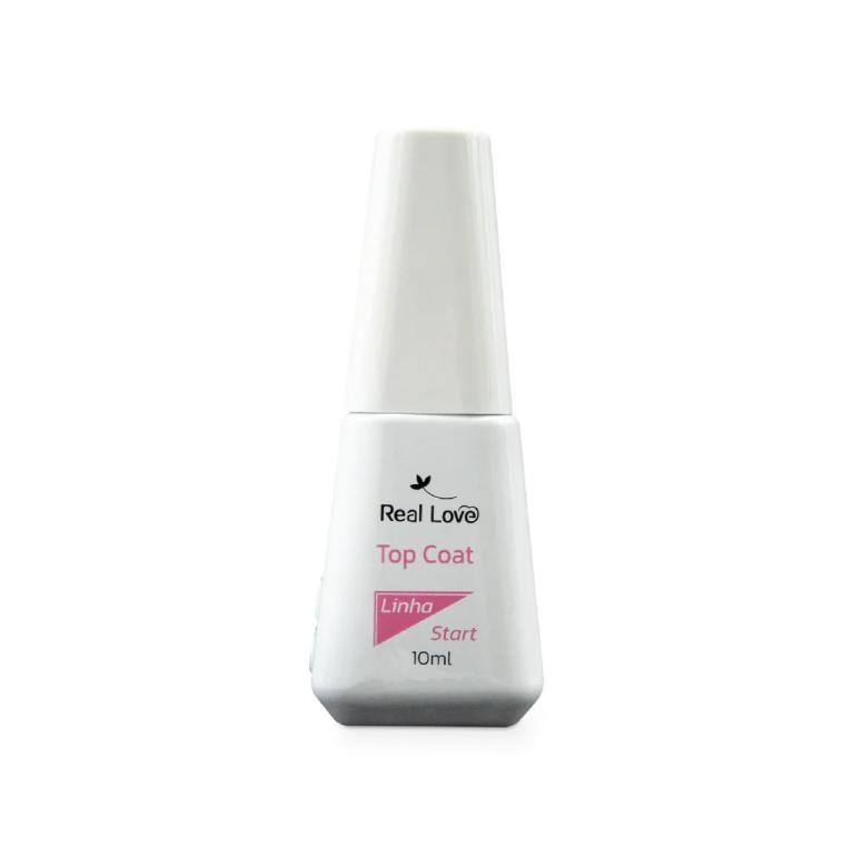 Real Love Top Coat Para Unhas Linha Start 10ml