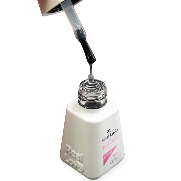 Real Love Top Coat Para Unhas Linha Start 10ml