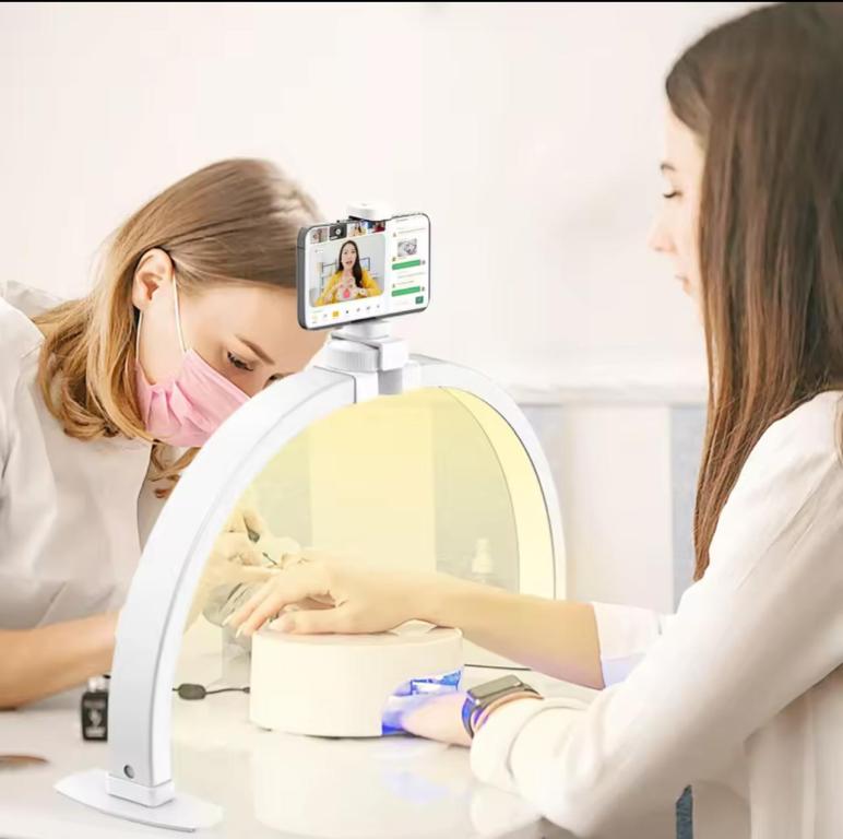 Luminária Arco Led Regulável Bivolt Manicure Tatuagem Sobrancelha