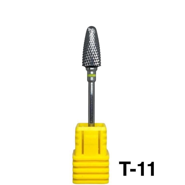 Broca Tungstenio Pera T11 - Cônica Topo Redondo Amarela