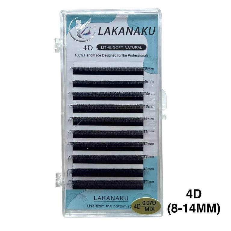 Cílios Lakanaku 4d Mix 08-14 0.07d