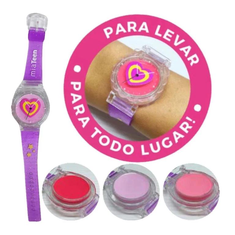 Mia Make Balm Relogio TicTac