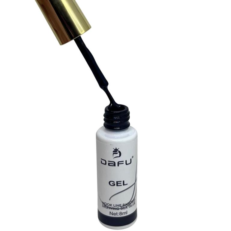 Esmalte Em Gel Liner Dafu 8ml - Preto