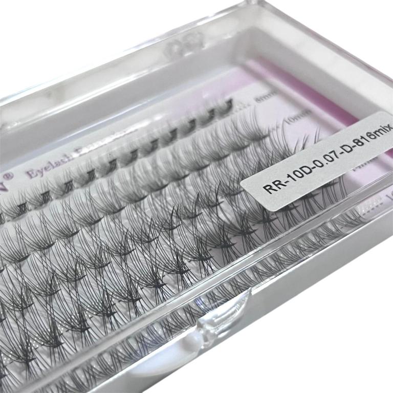 Cílios Fadvan Tufo Extensão 0.07D 10D 8-16 mix