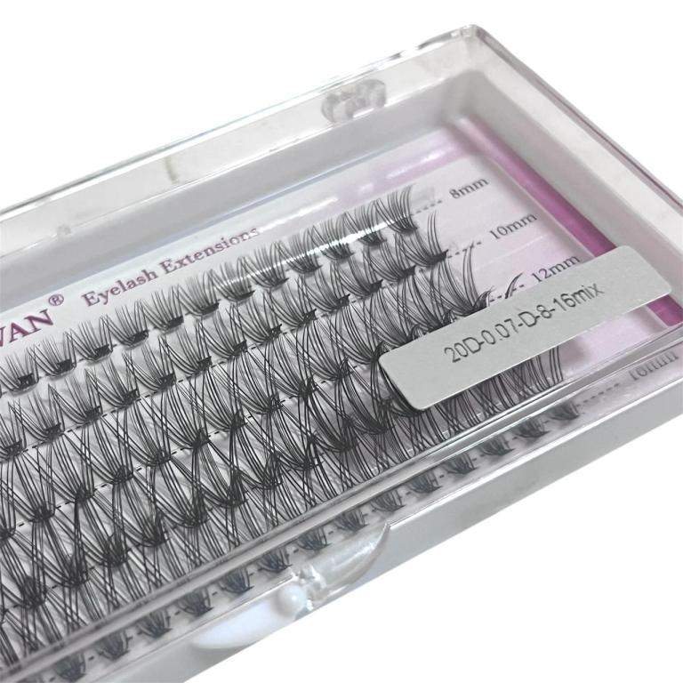 Cílios Fadvan Tufo Extensão 0.07D 20D 8-16 mix