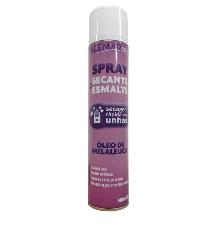 Spray Secante de Unhas Acemar Óleo de Melaceuca 400ml