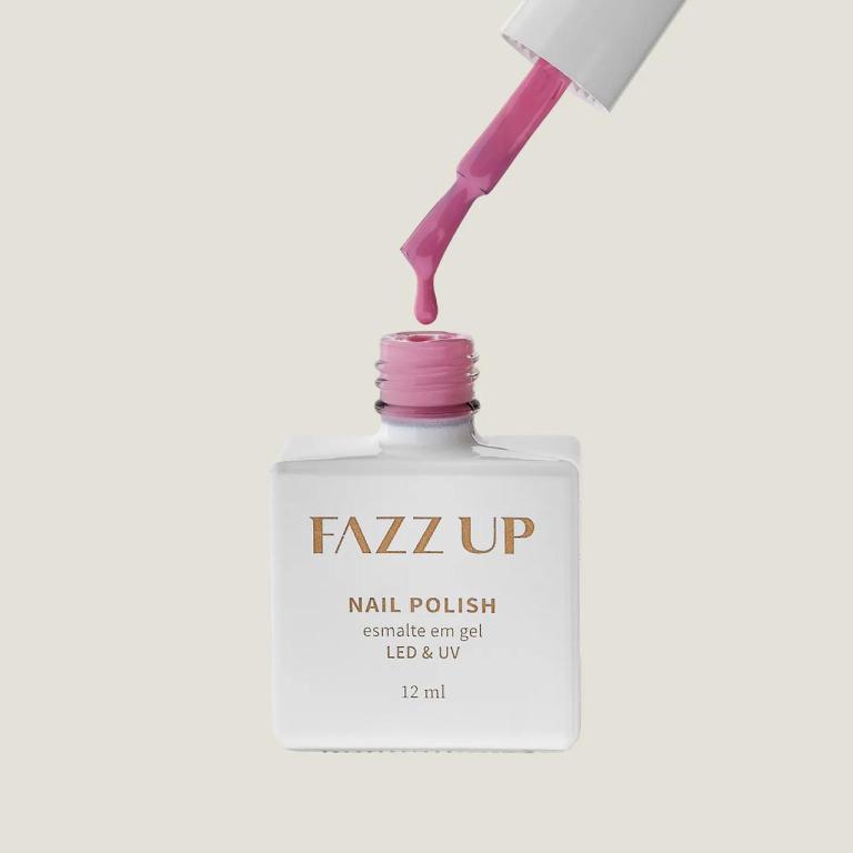 Fazzup Esmalte em Gel Nenenapink 12ml