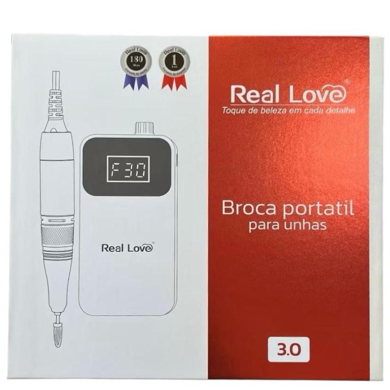 Motor Portatil para Unhas (Broca Portátil para Unhas) - Real Love