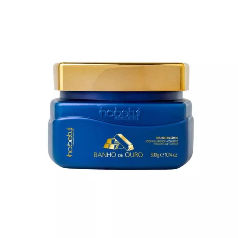 Hobety Máscara Banho De Ouro 300gr