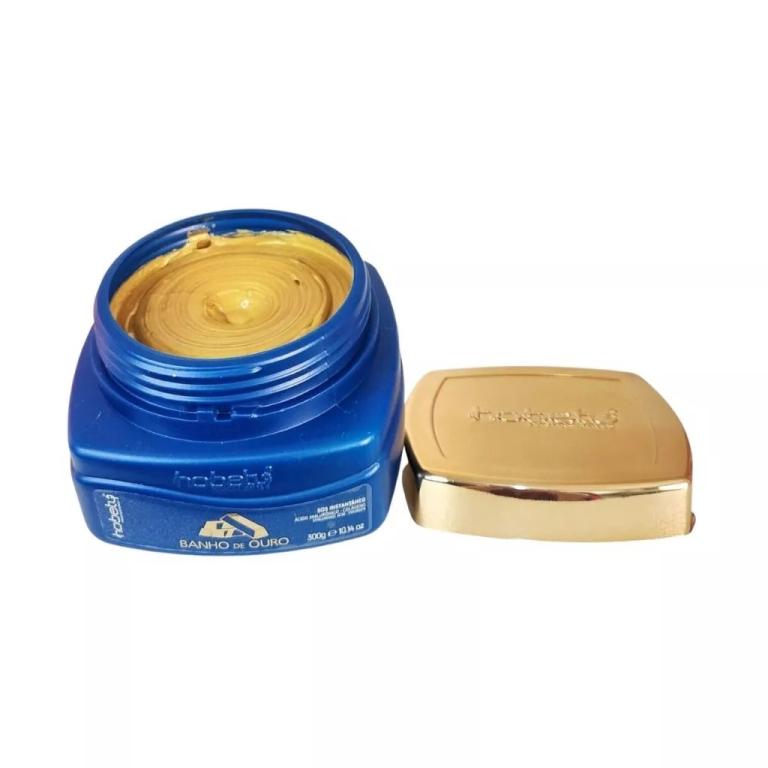 Hobety Máscara Banho De Ouro 300gr
