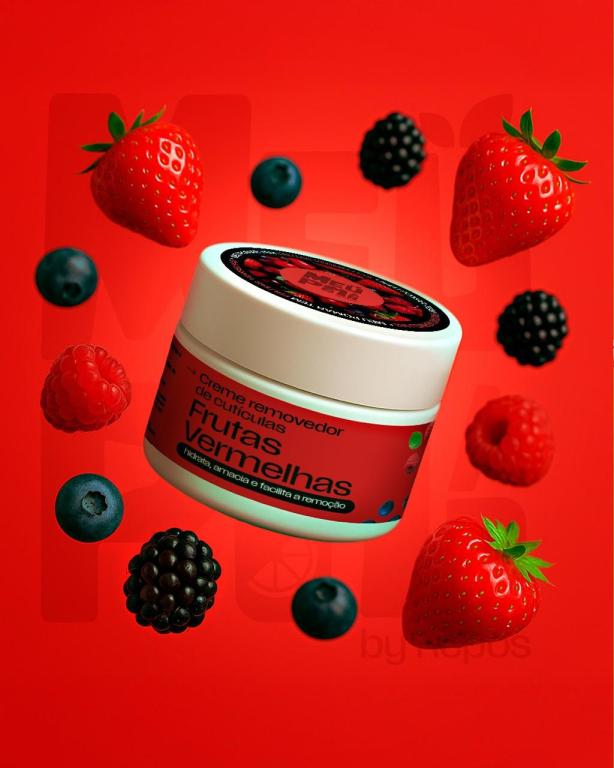 Repos Removedor De Cutículas Frutas Vermelhas 120gr