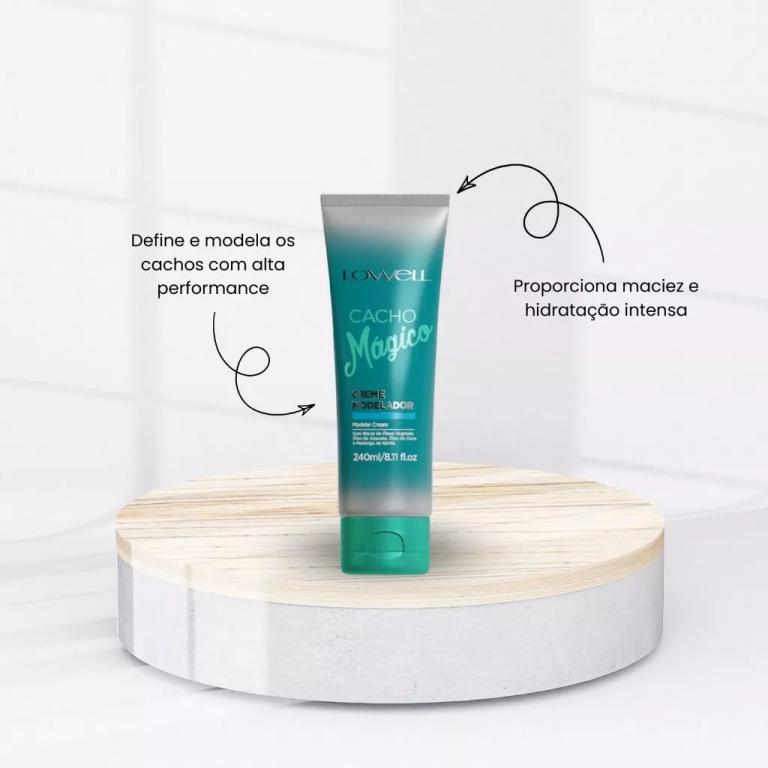 Lowell Creme Modelador Cacho Mágico 240ml