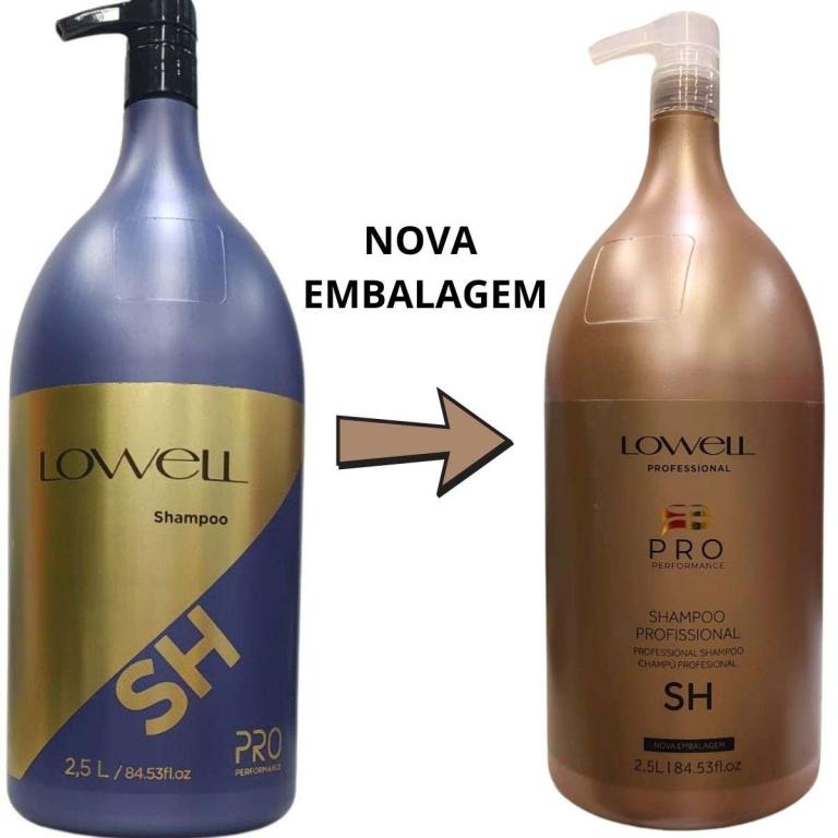 Lowell Shampoo Uso Profissional 2,5lt