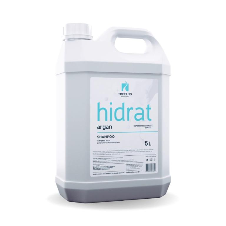 Tree Liss Shampoo Lavatório Hidrat Argan 5lt