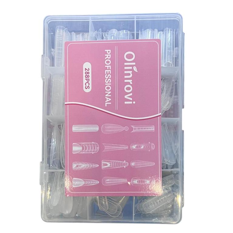 Tips Molde F1 Transparente C/288 - Diversos Formatos